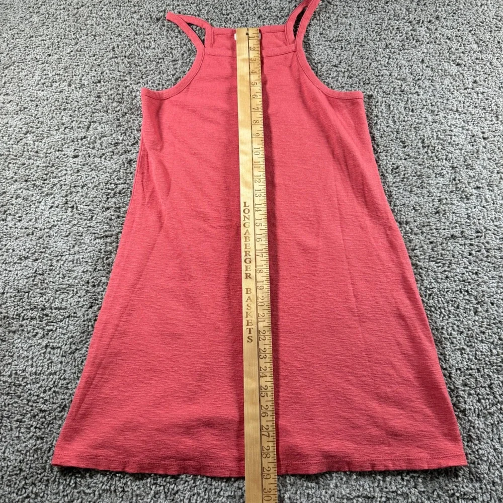 Madewell Tank Top mini dress‎ rust small Casual layer knit coastal boho beach